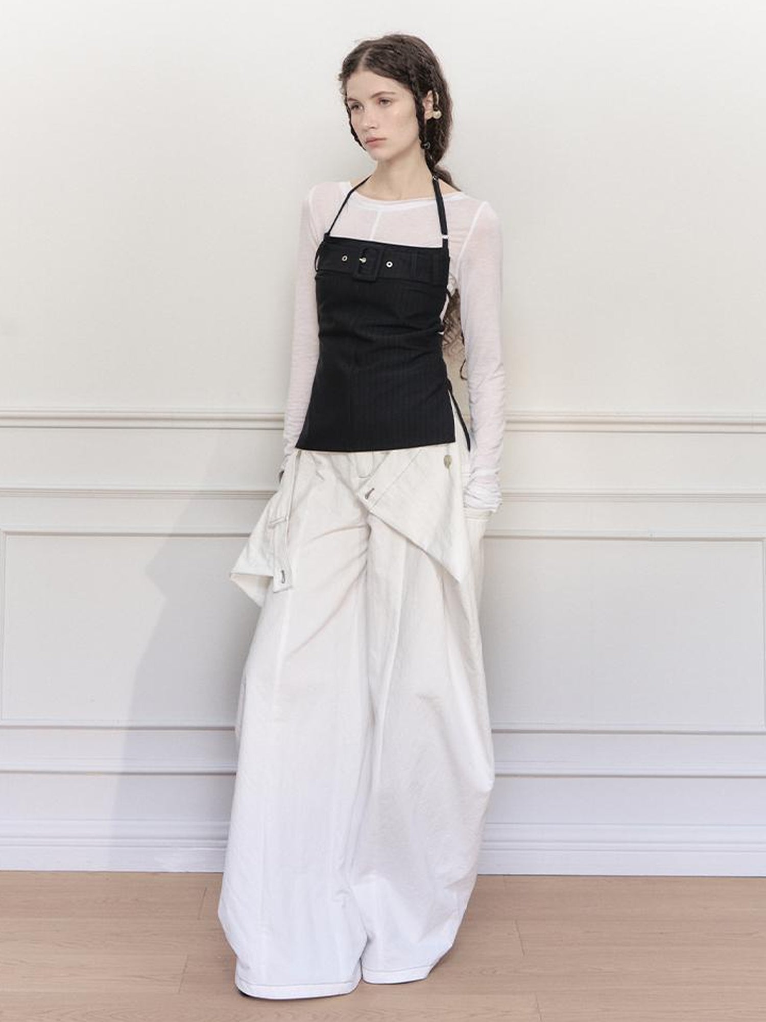 AnnoMundi Gauze Knit Sheer Tencel Tee