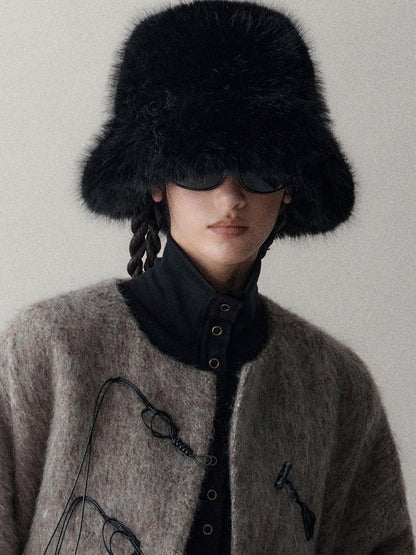 AnnoMundi Golden Fox Eco Fur Hat
