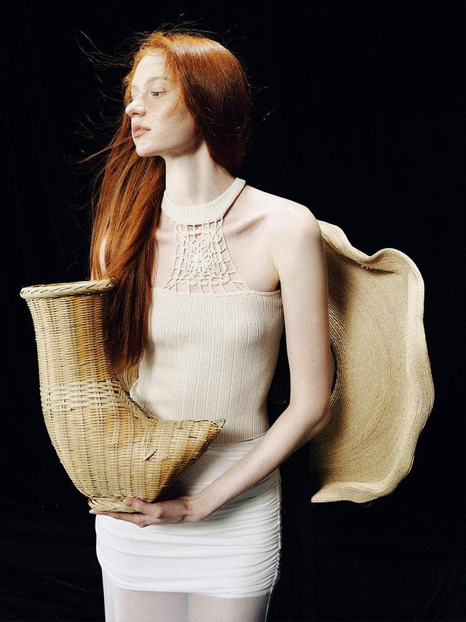 AnnoMundi Hand Crocheted Knit Halter Top
