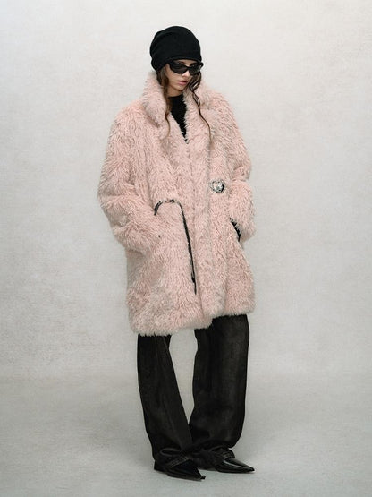 AnnoMundi Handknit Button Pocket Oversized Women&