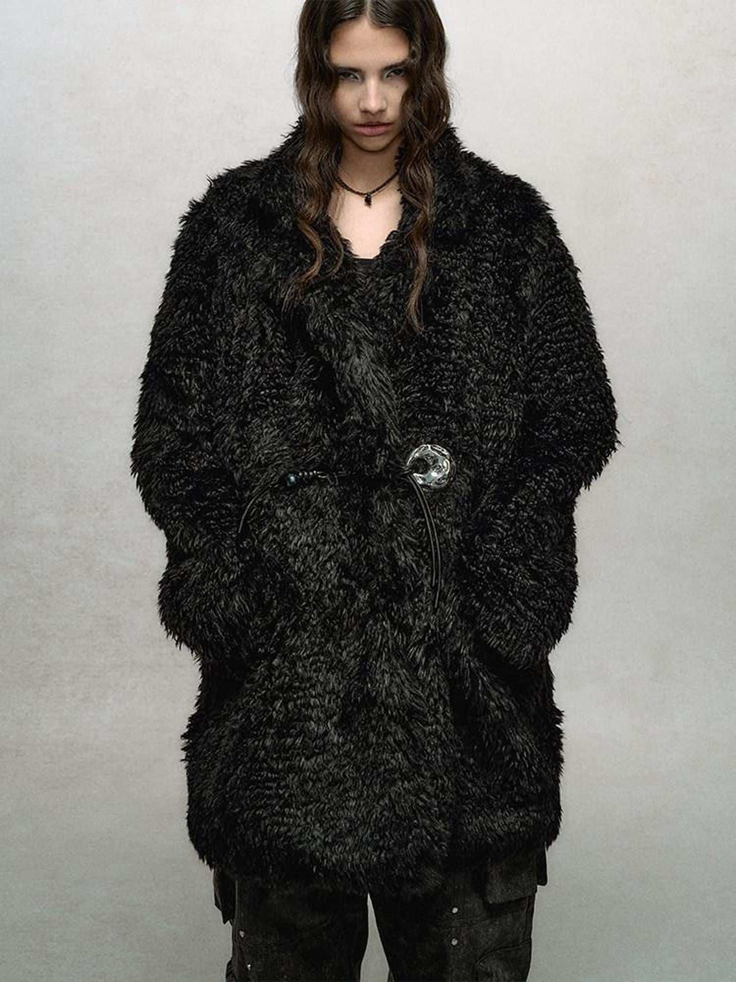 AnnoMundi Handknit Button Pocket Oversized Women&