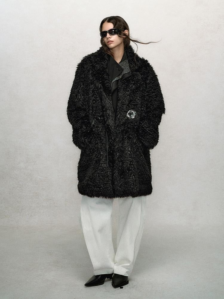 AnnoMundi Handknit Button Pocket Oversized Women&