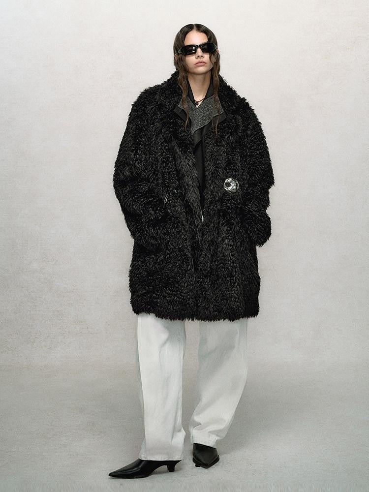AnnoMundi Handknit Button Pocket Oversized Women&