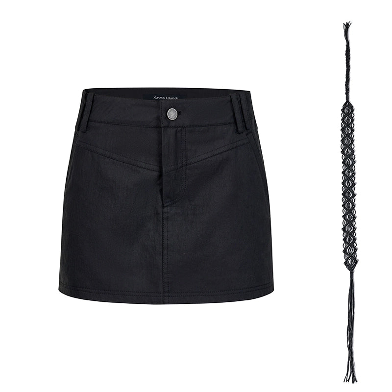 AnnoMundi_Handwoven_Beaded_Rope_Belt_Low_Waist_A_Line_Mini_Skirt_MISSTT
