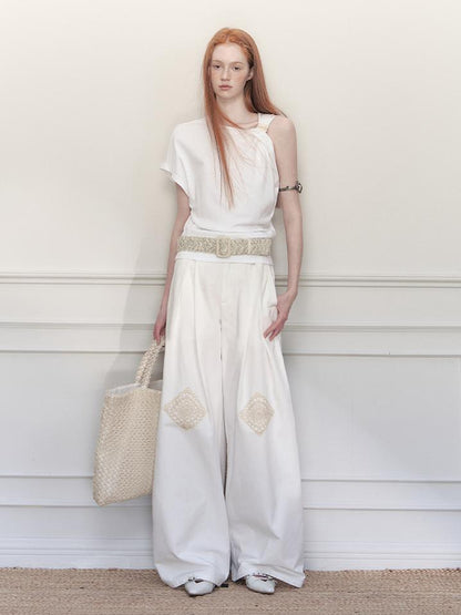 AnnoMundi Handwoven Rope Knit Tote Bag
