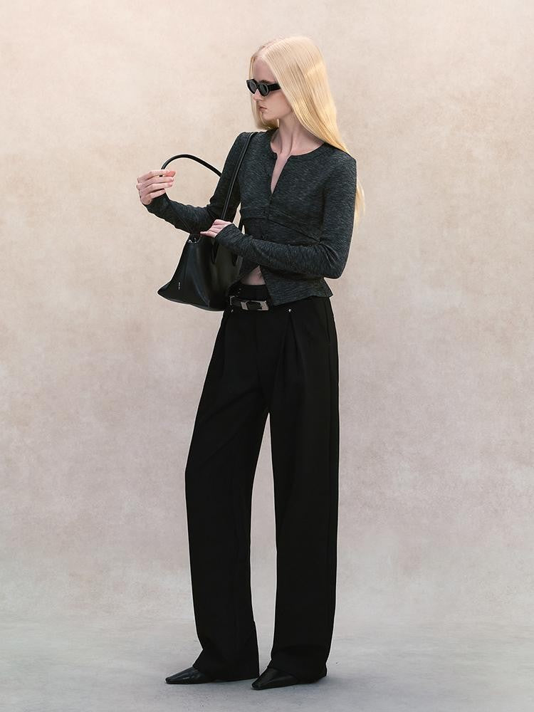 AnnoMundi High Waist Stitch Wool Women&