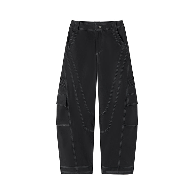 AnnoMundi_High_Waisted_Cargo_Pants_With_Contrast_Stitching_MISSTT
