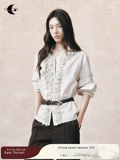 AnnoMundi_Jacquard_Striped_Asymmetric_Lace_Patchwork_Lettuce_Edge_Women&