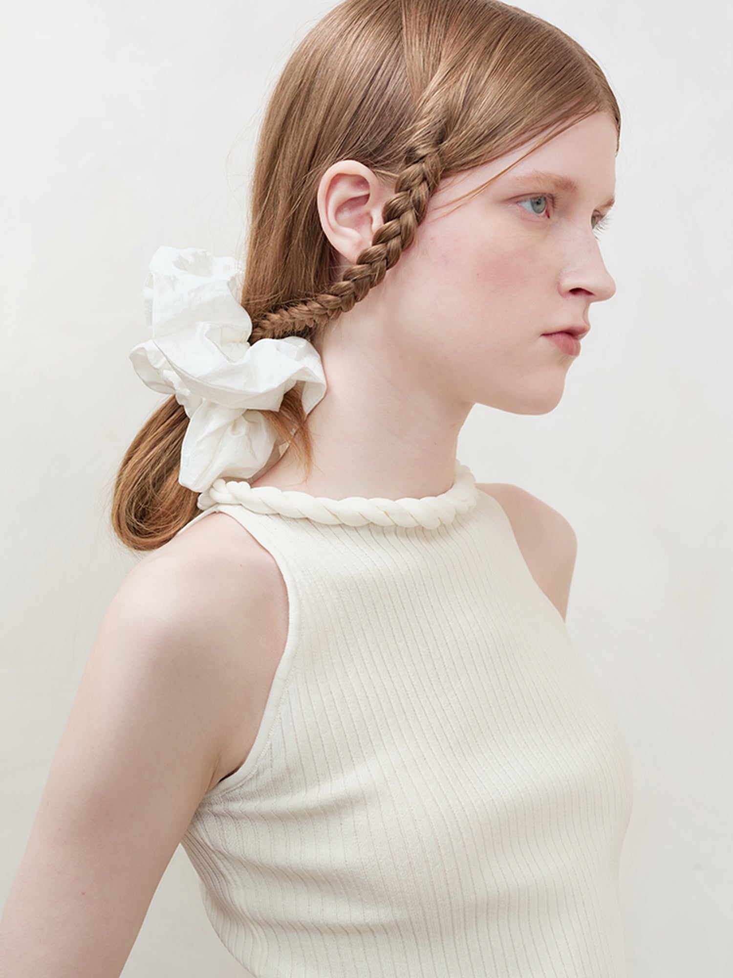 AnnoMundi Knotted Neckline Knit Vest