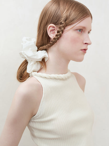 AnnoMundi Knotted Neckline Knit Vest