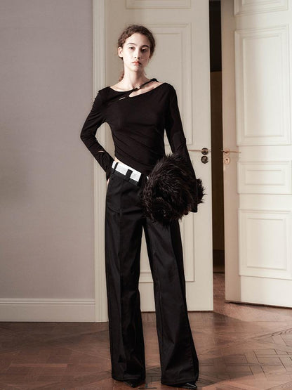 AnnoMundi Lace Knit Spring Sculptural Top