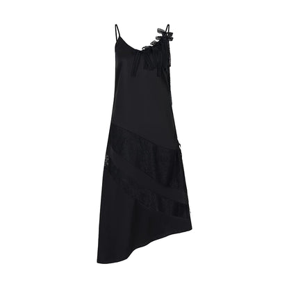 AnnoMundi_Lace_Trimmed_Rayon_Slip_Dress_V-neck_T-shirt_Long_Sleeve_MISSTT