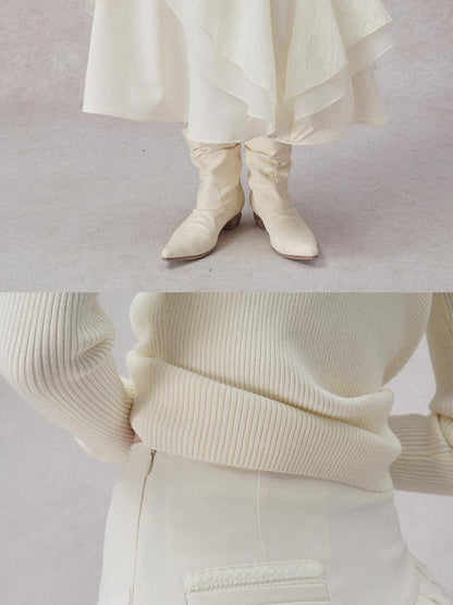 AnnoMundi Layered A Line Sheer Skirt