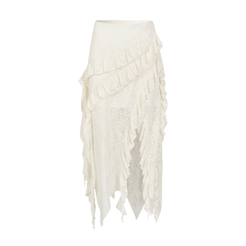 AnnoMundi_Layered_Romance_Irregular_White_Midi_Skirt_MISSTT