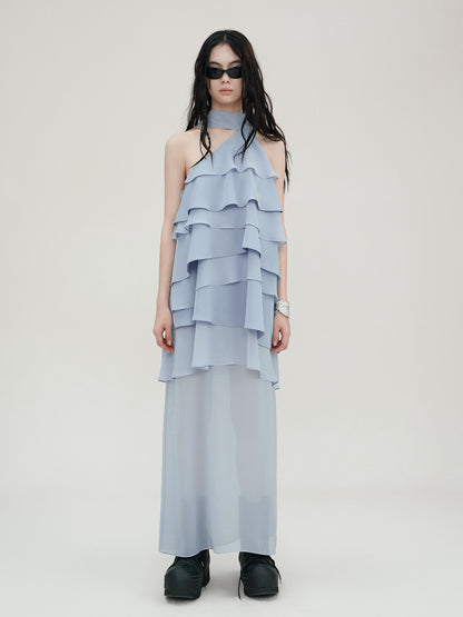 AnnoMundi Layered Wing Sheer Vacation Dress
