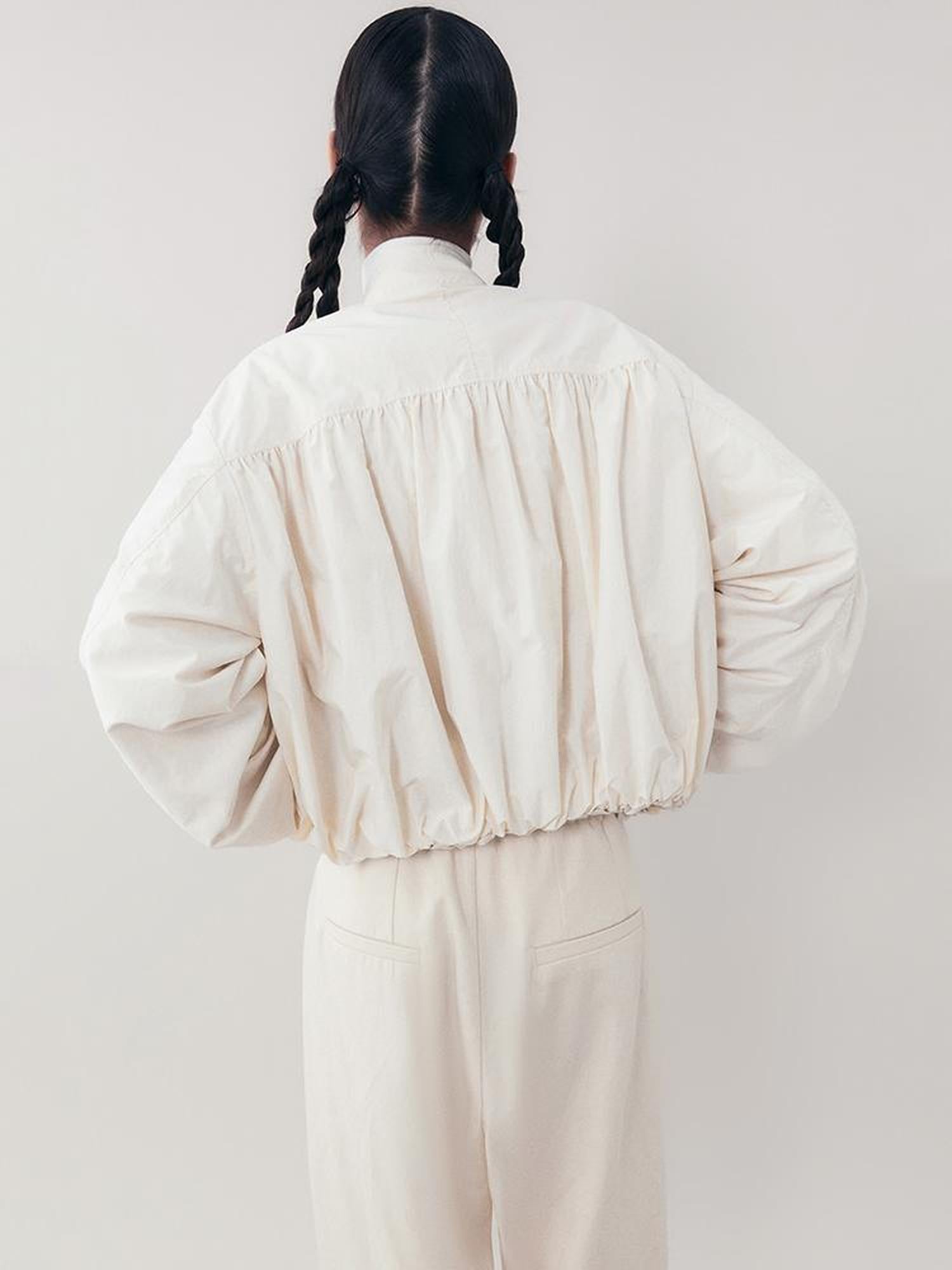AnnoMundi Lightweight Pleated Short Jacket