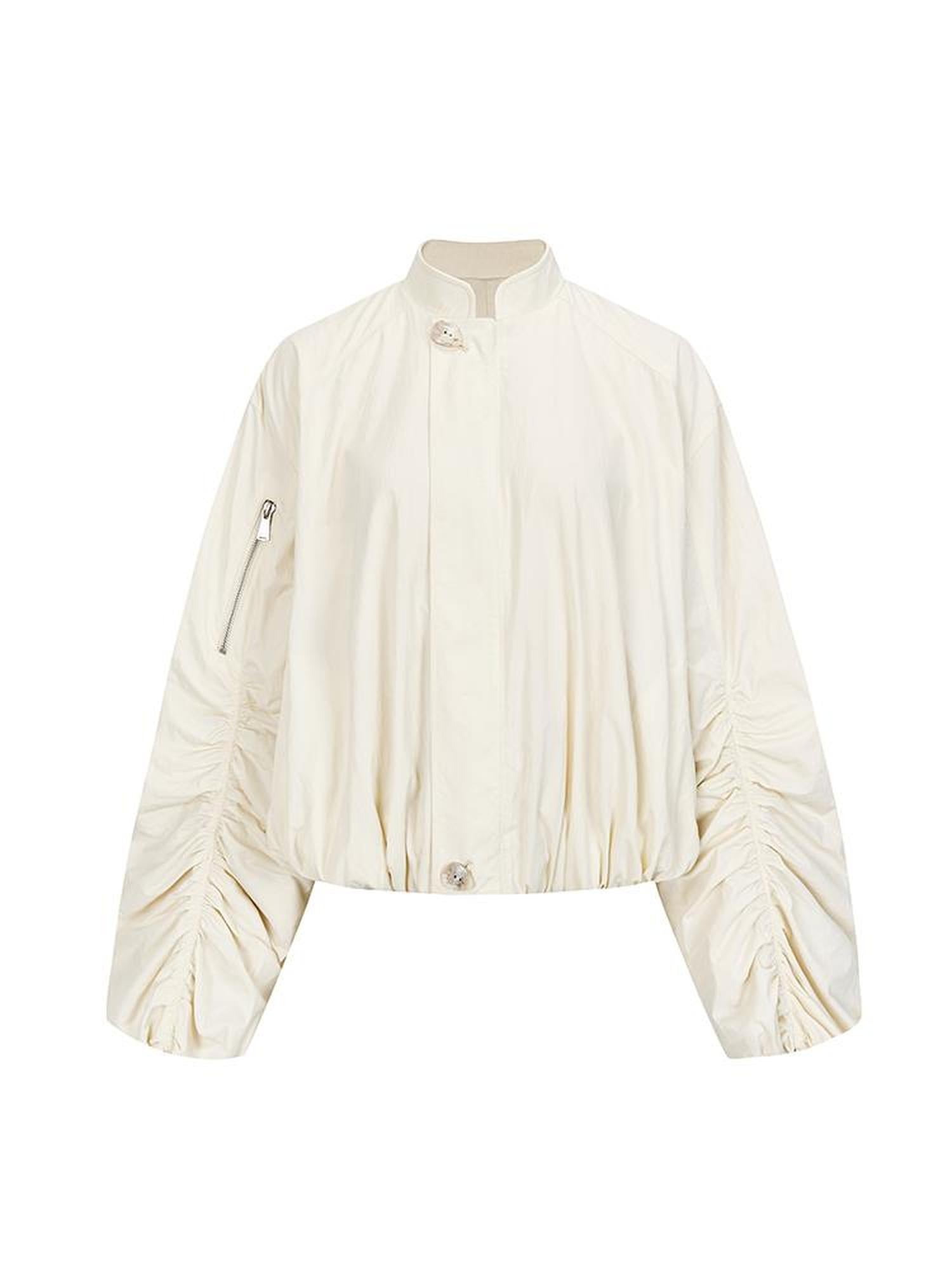AnnoMundi Lightweight Pleated Short Jacket