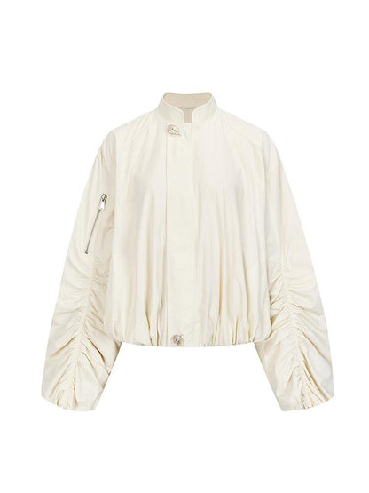 AnnoMundi Lightweight Pleated Short Jacket