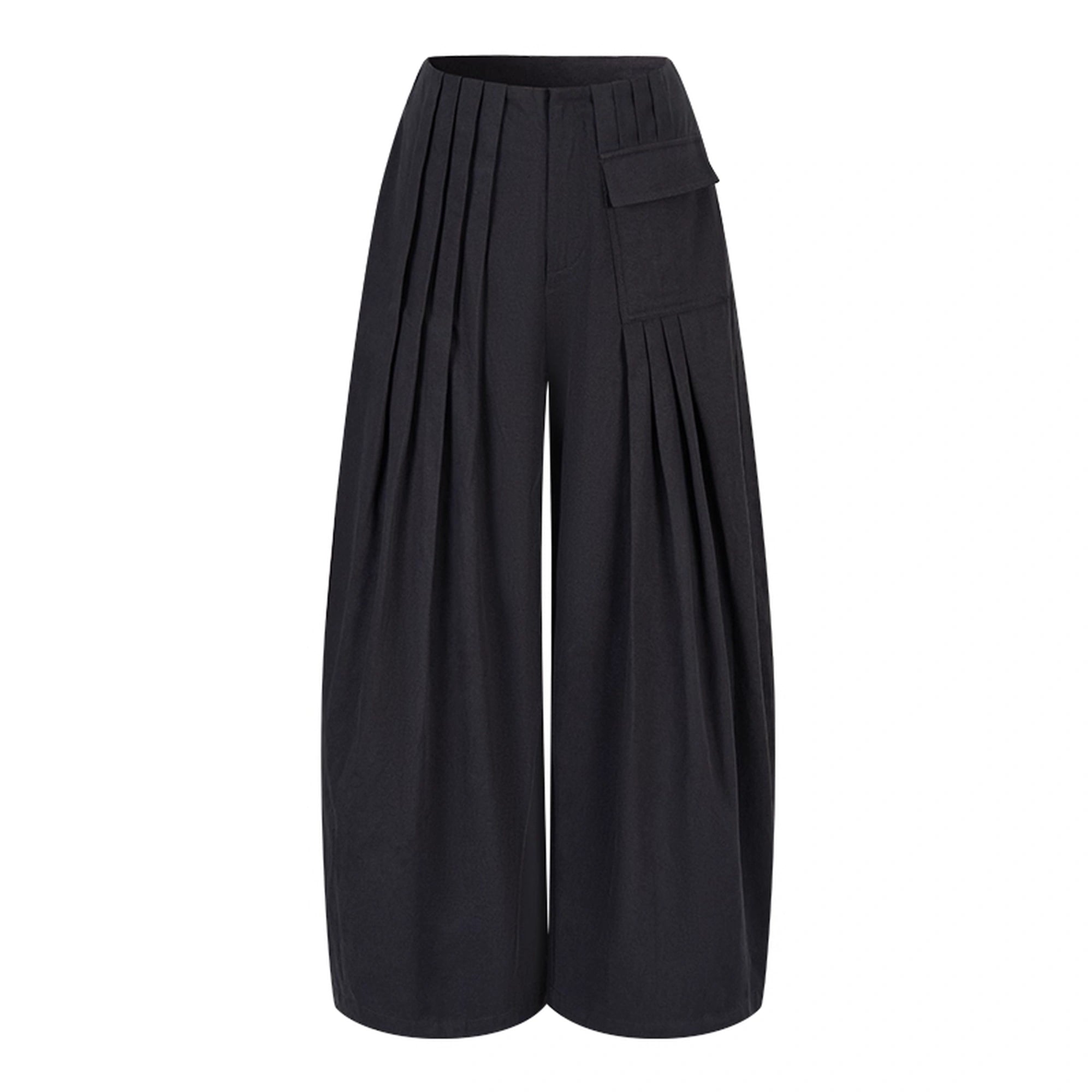 AnnoMundi_Loose_Fit_Pleated_Trousers_In_Black_MISSTT