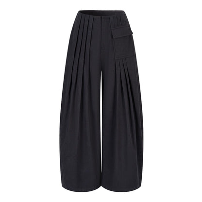 AnnoMundi_Loose_Fit_Pleated_Trousers_In_Black_MISSTT