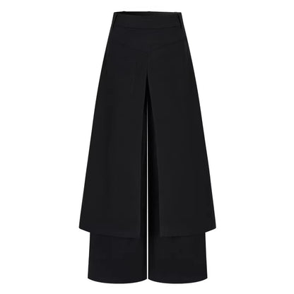 AnnoMundi_Mid_High_Waist_Deconstructed_Cargo_Wide_Leg_Unisex_Black_Cotton_Blend_Pants_MISSTT