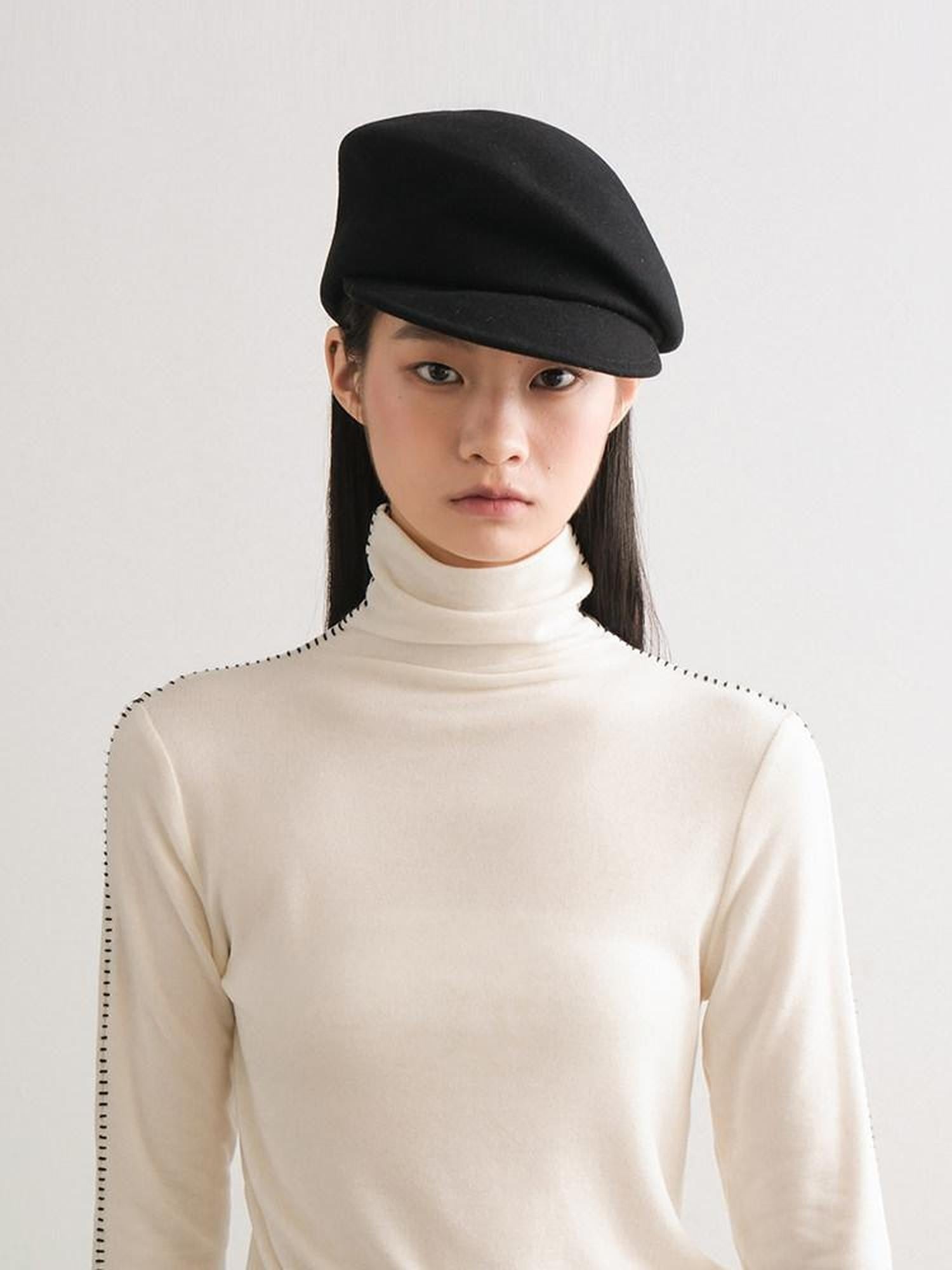 AnnoMundi Minimalist Soft Felt Relaxed Classic Silhouette Women&