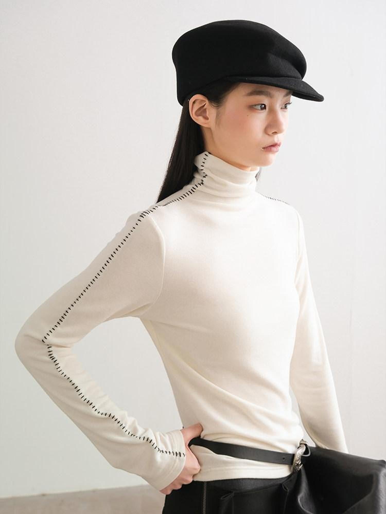 AnnoMundi Minimalist Soft Felt Relaxed Classic Silhouette Women&