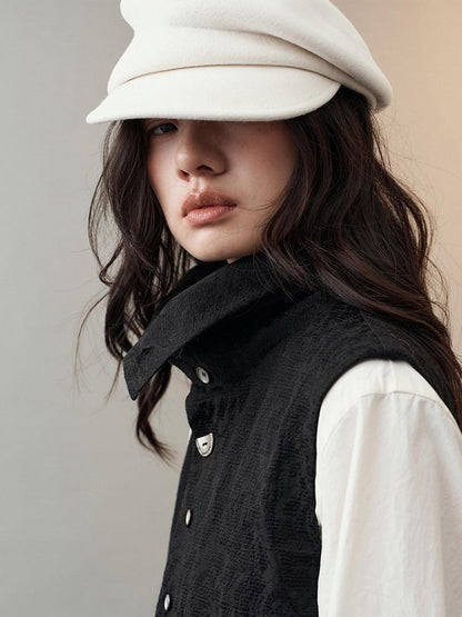AnnoMundi Minimalist Soft Felt Relaxed Classic Silhouette Women&