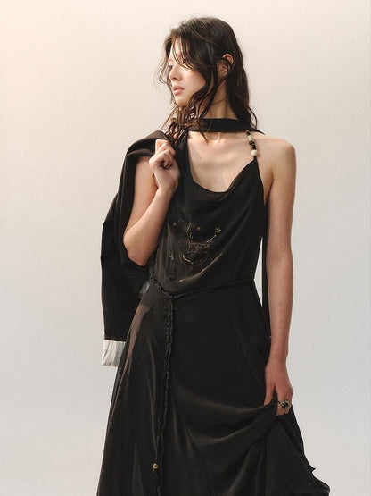 AnnoMundi Moon Shadow Star Beaded Embroidery Women&