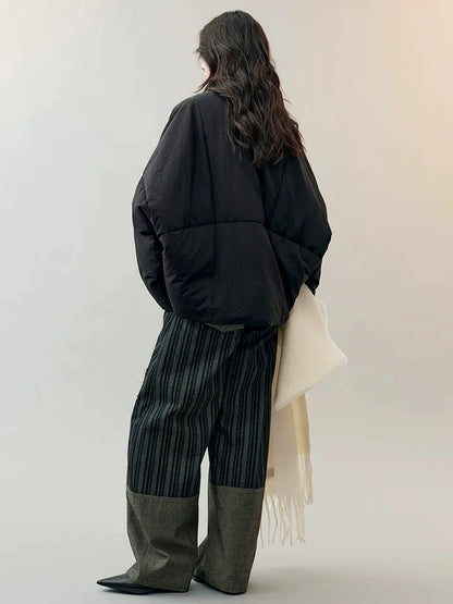 AnnoMundi Oversized Lapel Goose Down Coat Down Jacket