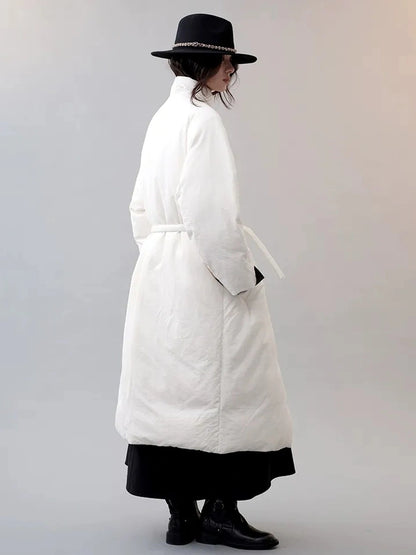 AnnoMundi Oversized Lapel Goose Down Coat Down Jacket