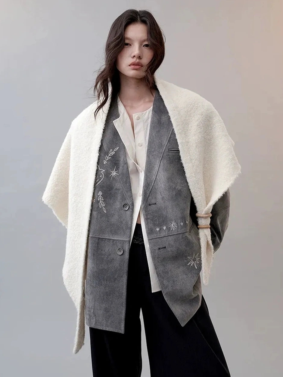 AnnoMundi Patchwork Detail Cotton Shirt Shirts