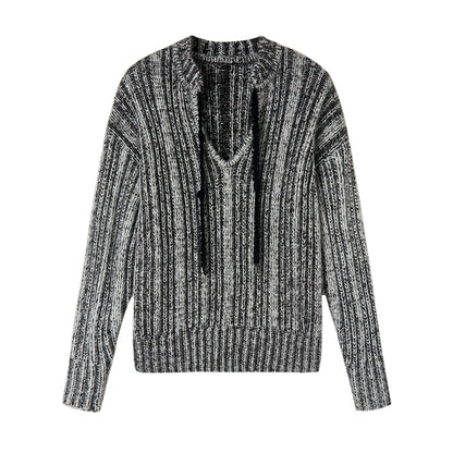 AnnoMundi_Retro_Chinese_Stripe_Relaxed_Fit_V-Neck_Sweater_MISSTT