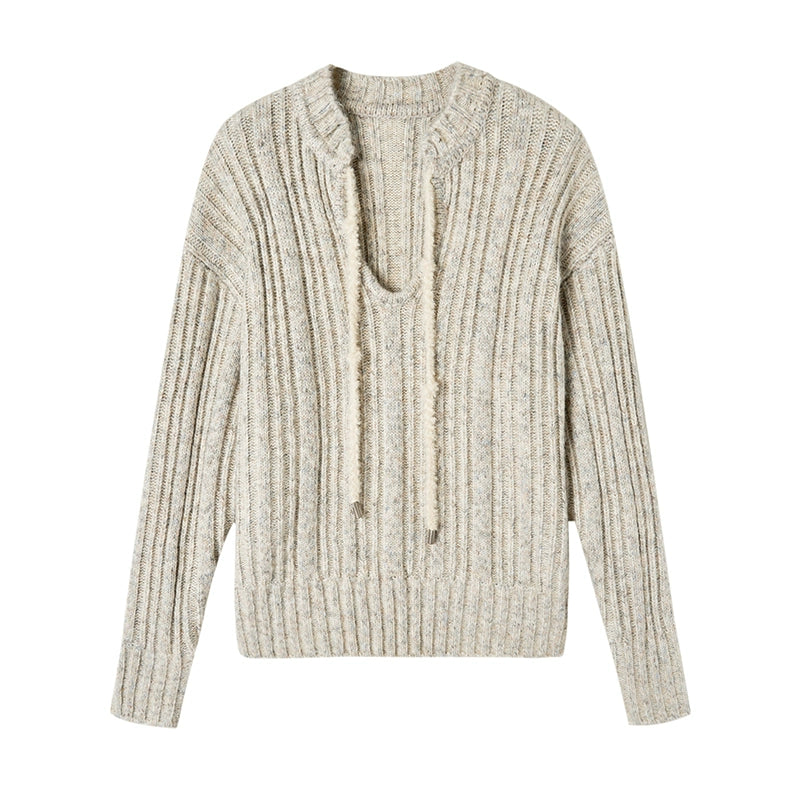 AnnoMundi_Retro_Chinese_Stripe_Relaxed_Fit_V-Neck_Sweater_MISSTT