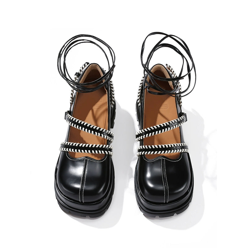 AnnoMundi_Retro_Round_Toe_Color_Block_Platform_Mary_Jane_Pumps_MISSTT