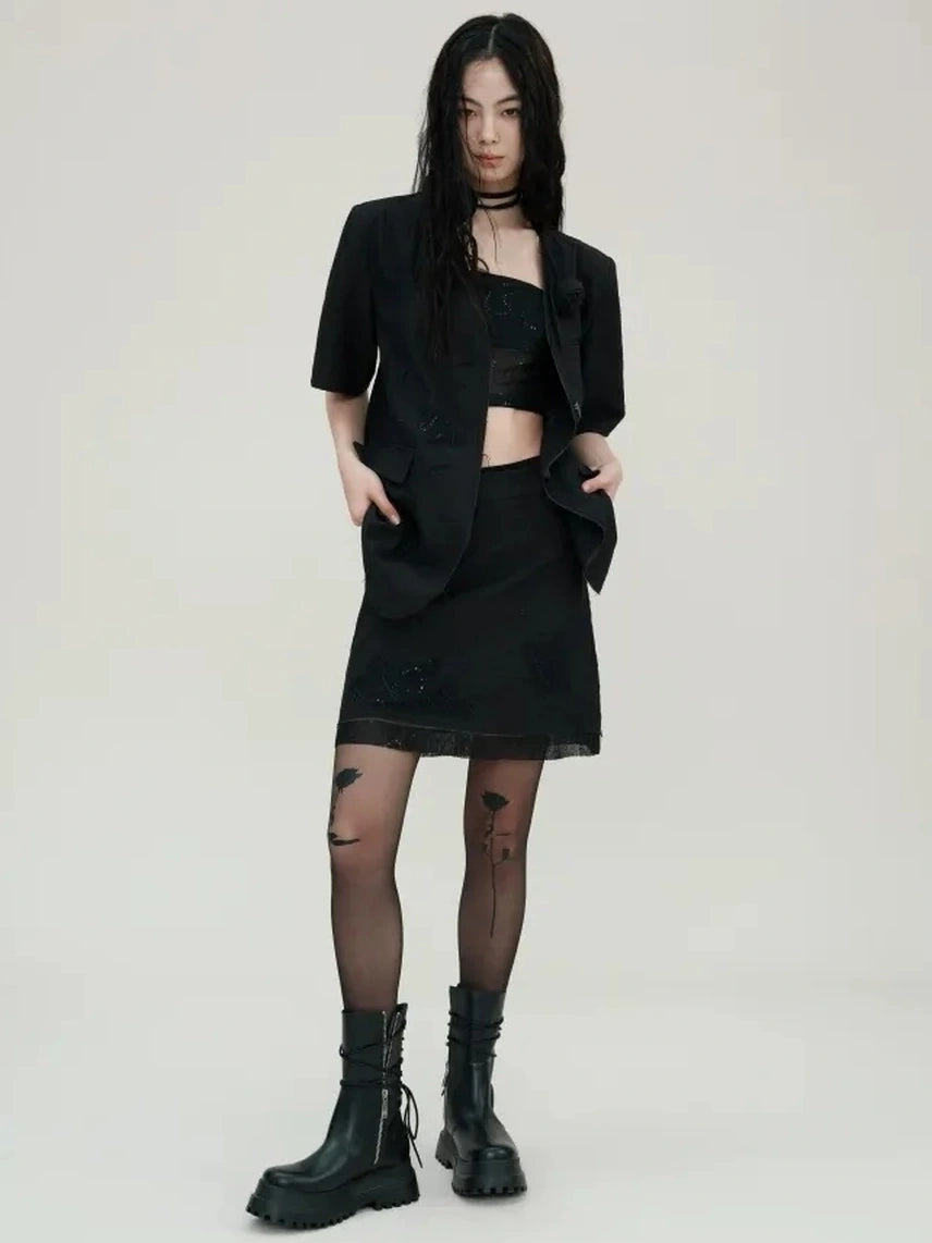 AnnoMundi Retro Utility Pocket Jacket Set Jacket