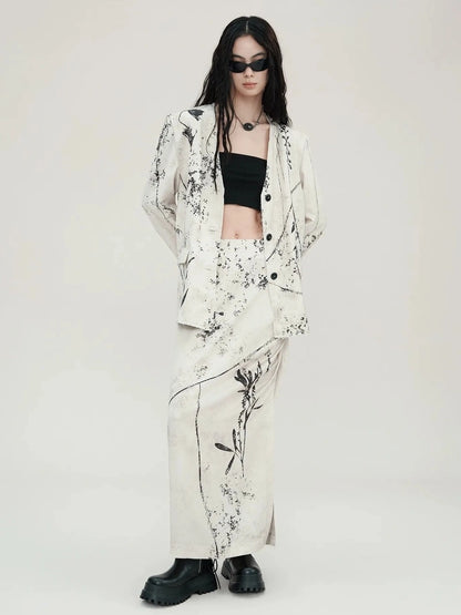 AnnoMundi Retro Utility Pocket Jacket Set Jacket