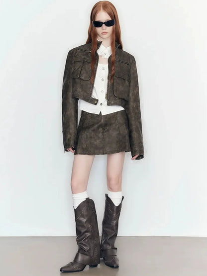 AnnoMundi Retro Utility Pocket Jacket Set Jacket