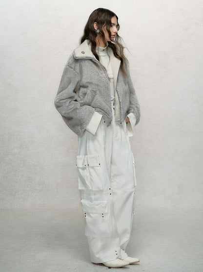 AnnoMundi Rivet Detail Cargo Pants With Punk Retro Style