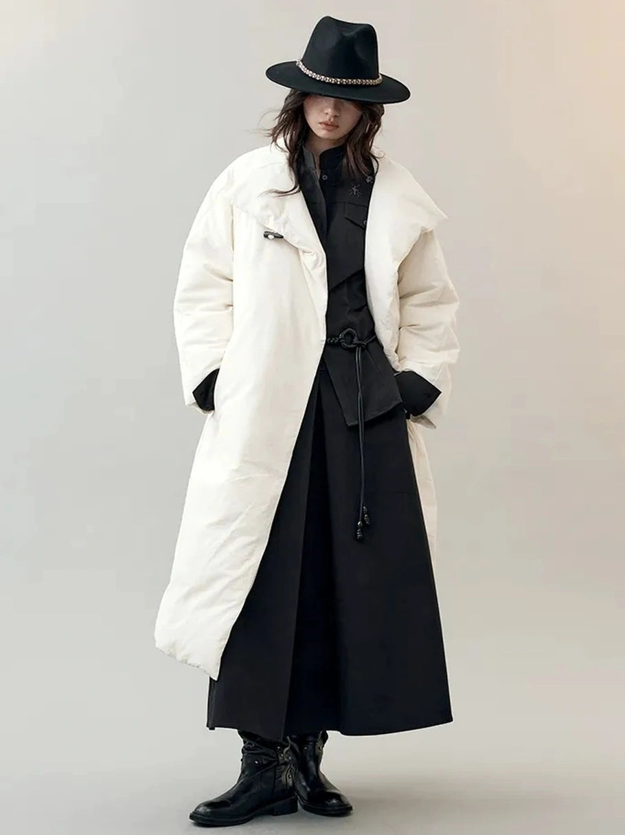 AnnoMundi Rooted Tides Embroidered Shirt V-neck T-shirt Long Sleeve Shirts