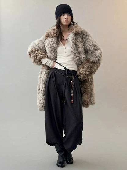 AnnoMundi Rooted Wings Embroidered V-neck T-shirt Long Sleeve T-shirt