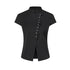 AnnoMundi_Satin_Embroidered_Mandarin_Collar_Asymmetrical_Placket_Women&