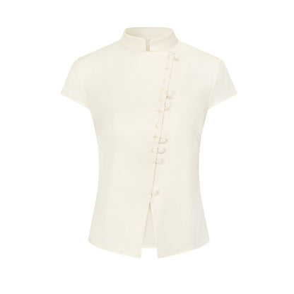 AnnoMundi_Satin_Embroidered_Mandarin_Collar_Asymmetrical_Placket_Women&