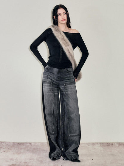 AnnoMundi Semi Sheer Lightweight Knit Nomad Crewneck Women&