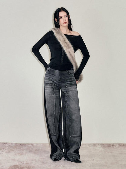 AnnoMundi Semi Sheer Lightweight Knit Nomad Crewneck Women&