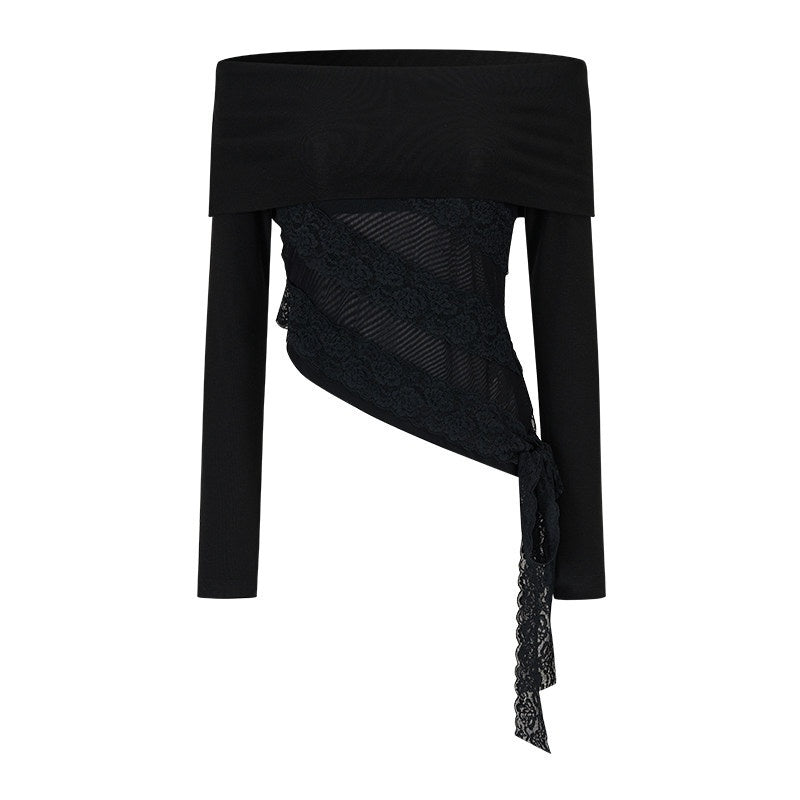 AnnoMundi_Sheer_Black_Lace_Spliced_Fitted_Women&