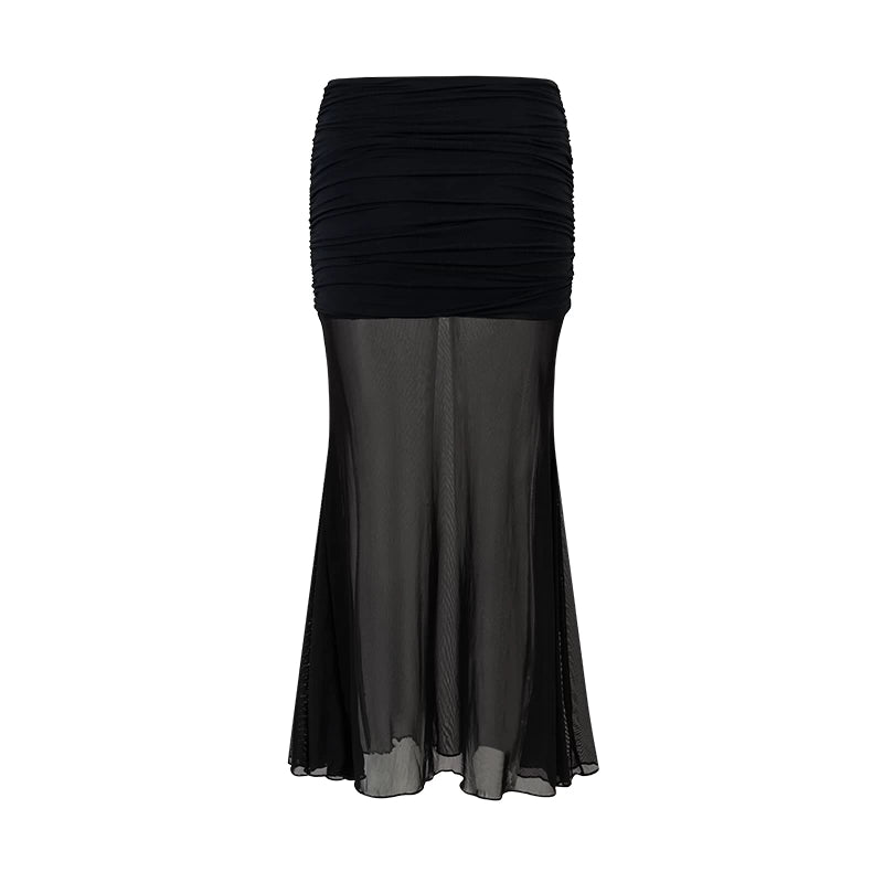 AnnoMundi_Sheer_Pleated_Mermaid_Skirt_with_Asymmetrical_Hem_MISSTT