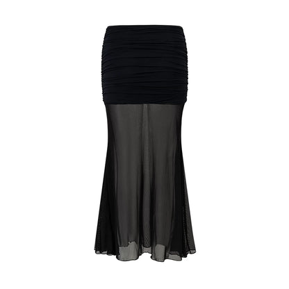 AnnoMundi_Sheer_Pleated_Mermaid_Skirt_with_Asymmetrical_Hem_MISSTT