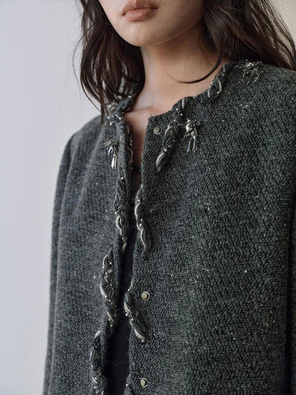 AnnoMundi Silver Weave Dreamline Coat Jacket