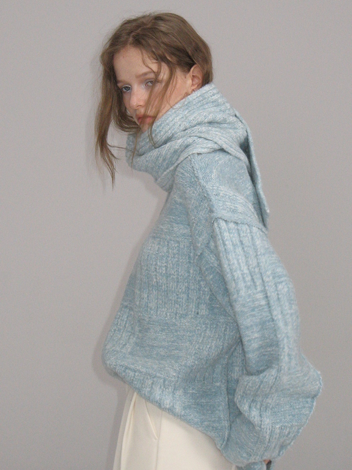 AnnoMundi Soft Alpaca Plush Winter Scarf